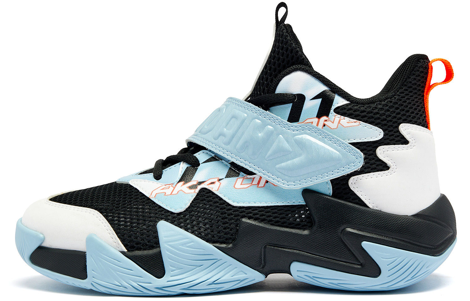 QIAODAN Противоскользящие износостойкие баскетбольные кроссовки Mid Top для детей черно-синие
QIAODAN Противоскользящие износостойкие баскетбольные кроссовки Mid Top для детей черно-синие