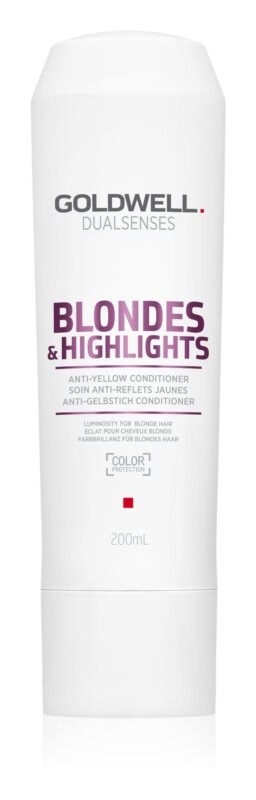 Кондиционер для светлых волос, нейтрализующий желтоватый оттенок Goldwell Dualsenses Blondes & Highlights
Кондиционер для светлых волос, нейтрализующий желтоватый оттенок Goldwell Dualsenses Blondes & Highlights