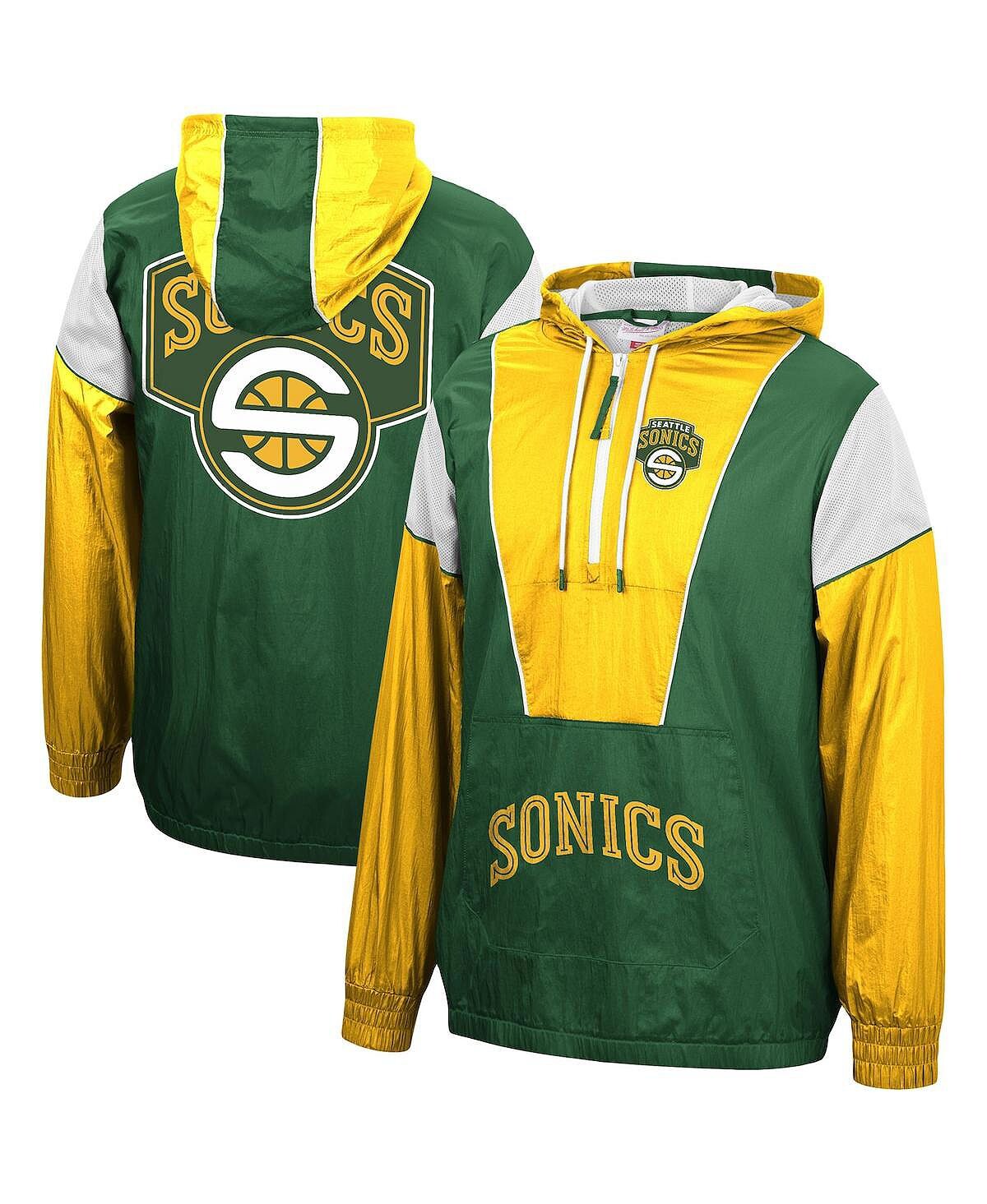 Мужская зелено-золотая куртка seattle supersonics hardwood classics highlight reel с капюшоном и полумолнией Mitchell & Ness, мульти
Мужская зелено-золотая куртка seattle supersonics hardwood classics highlight reel с капюшоном и полумолнией Mitchell & Ness, мульти
