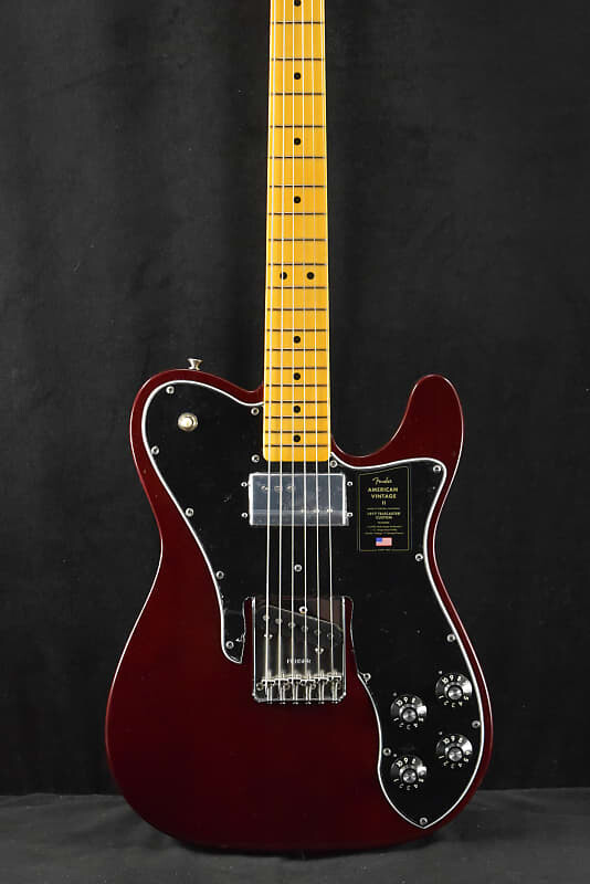 Fender American Vintage II Limited Edition '77 Telecaster Custom Wine с кленом American Vintage II Limited Edition '77 Telecaster Custom Win...
Fender American Vintage II Limited Edition '77 Telecaster Custom Wine с кленом American Vintage II Limited Edition '77 Telecaster Custom Win...