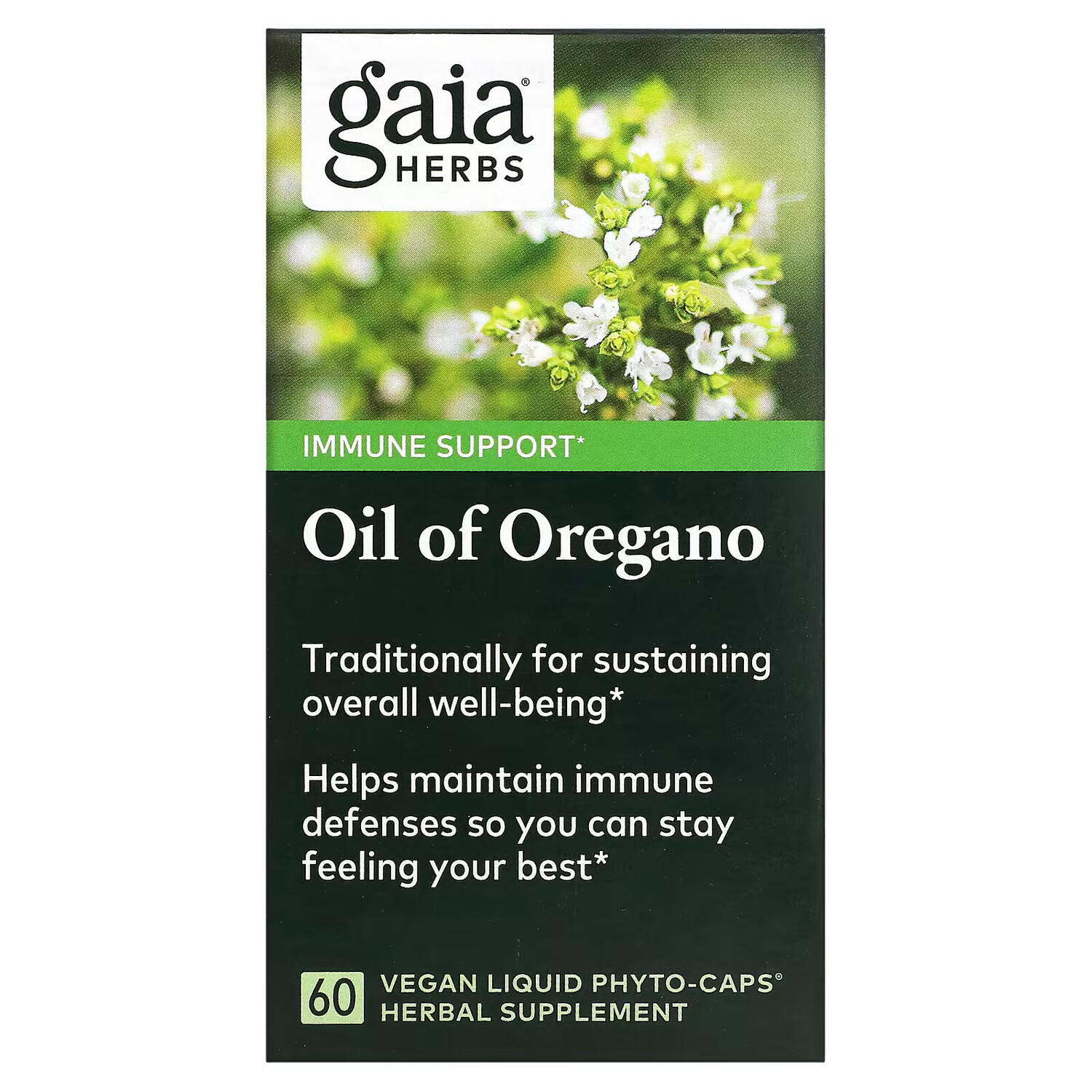 Gaia Herbs, Масло орегано, 60 веганских капсул с жидкостью Phyto-Caps
Gaia Herbs, Масло орегано, 60 веганских капсул с жидкостью Phyto-Caps