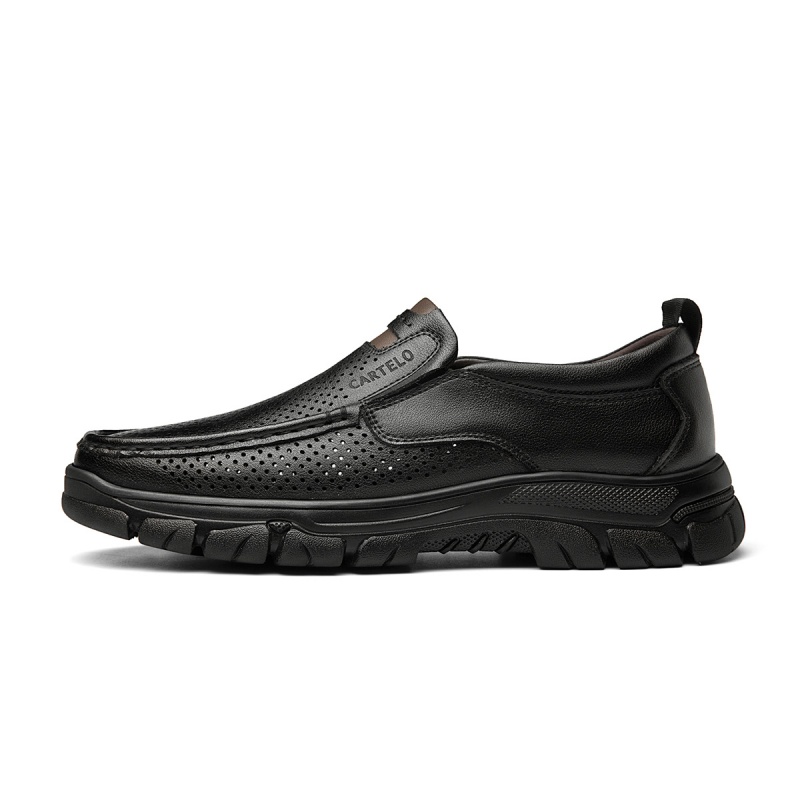 CARTELO Повседневные мужские туфли черные с перфорацией, цвет Black Cut-Out
CARTELO Повседневные мужские туфли черные с перфорацией, цвет Black Cut-Out