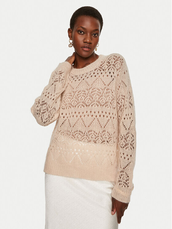 Пуловер свободного кроя Twinset, розовый
Пуловер свободного кроя Twinset, розовый