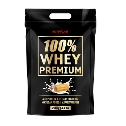 Изолят сывороточного протеина Premium Rich Caramel 2 кг Activlab 
Изолят сывороточного протеина Premium Rich Caramel 2 кг Activlab