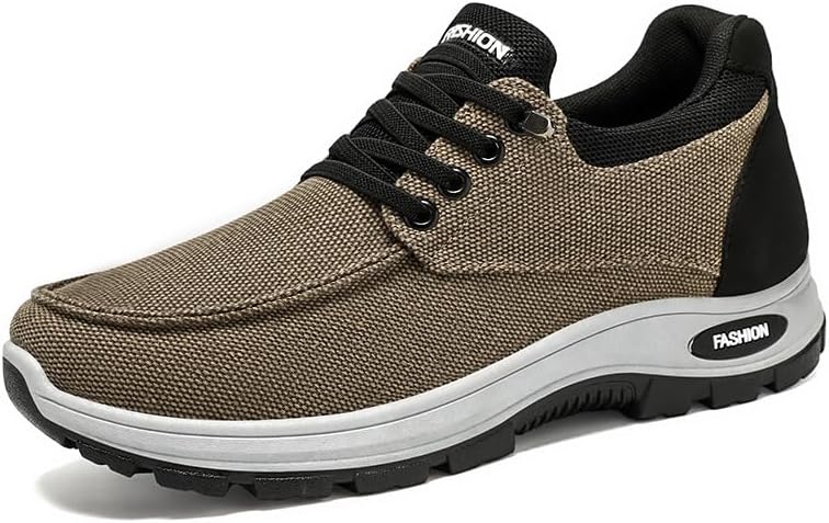 Мужские кроссовки для бега с дышащей мягкой подошвой, удобные прогулочные обувь с толстой подошвой, легкие повседневные спортивные туфли на молнии Qacksv, желтый
Мужские кроссовки для бега с дышащей мягкой подошвой, удобные прогулочные обувь с толстой подошвой, легкие повседневные спортивные туфли на молнии Qacksv, желтый