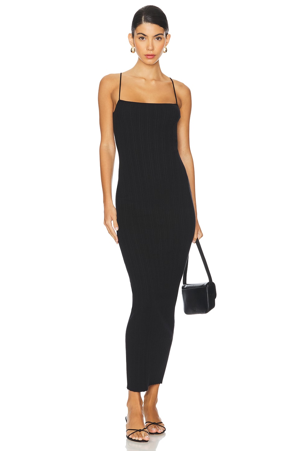 Платье макси в рубчик laurence House Of Harlow 1960, черный
Платье макси в рубчик laurence House Of Harlow 1960, черный