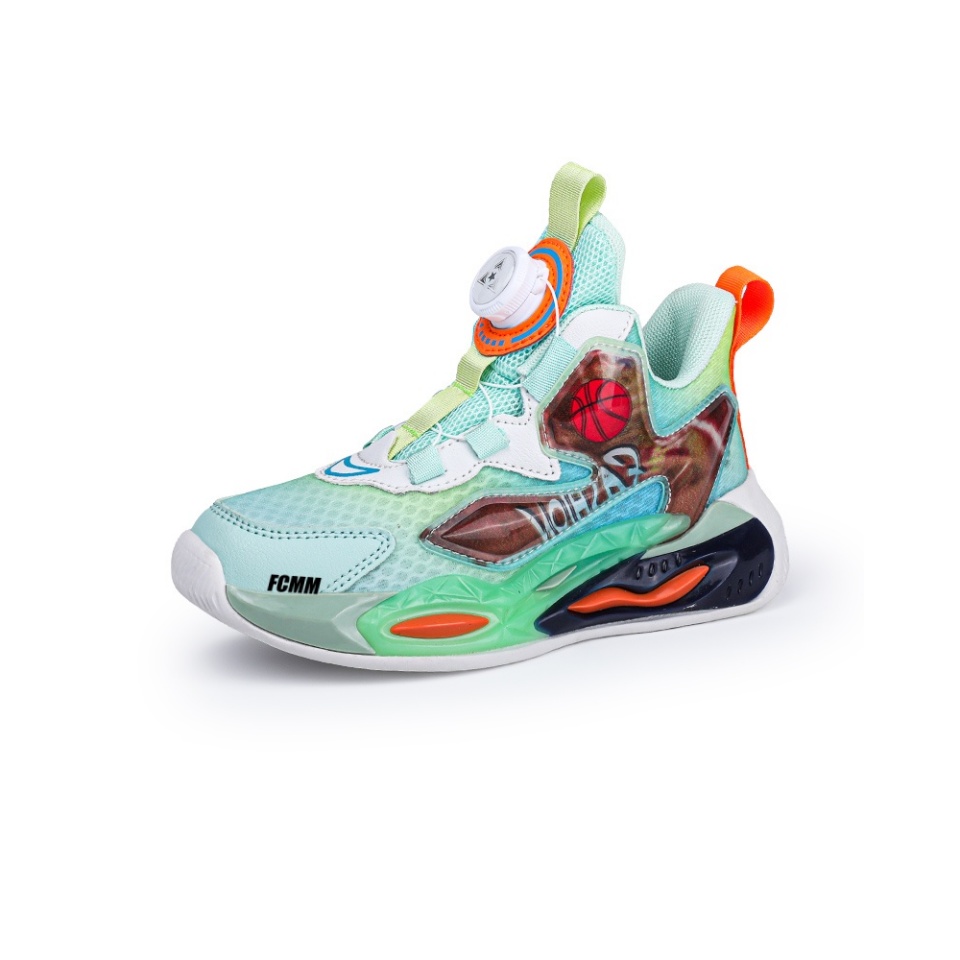 Баскетбольные кроссовки с противоскользящей подошвой, износостойкие, детские FCMM, мятный/зеленый
Баскетбольные кроссовки с противоскользящей подошвой, износостойкие, детские FCMM, мятный/зеленый