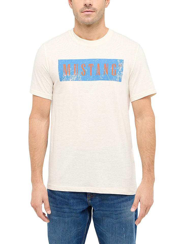 Футболка Mustang, кремовый
Футболка Mustang, кремовый