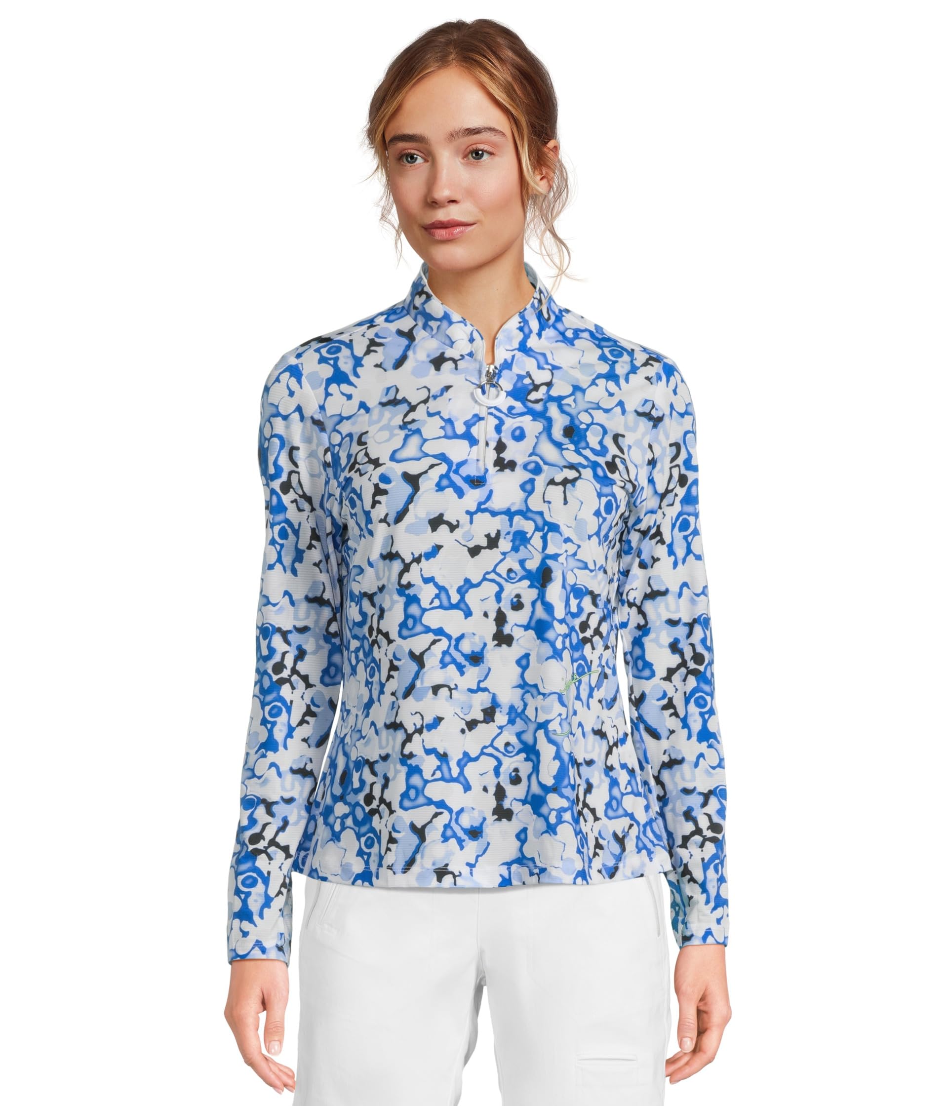 Топ Jamie Sadock Sunsense Dreamscape Print Long Sleeve 1/4 Zip Sun Protection Top, Electric Blue
Топ Jamie Sadock Sunsense Dreamscape Print Long Sleeve 1/4 Zip Sun Protection Top, Electric Blue