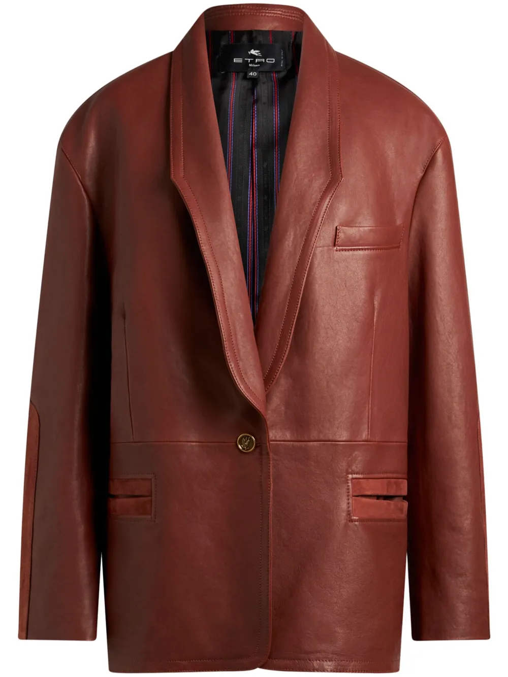 Куртка с замшевой отделкой ETRO, коричневый
Куртка с замшевой отделкой ETRO, коричневый