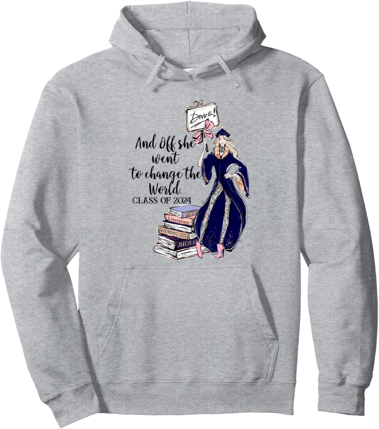 Худи для выпускниц 2024 года, меняющих мир Class Of 2024 Graduation Tees Nyc, серый
Худи для выпускниц 2024 года, меняющих мир Class Of 2024 Graduation Tees Nyc, серый