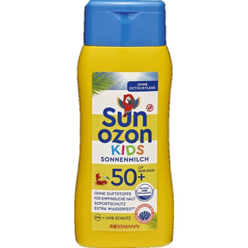 Солнцезащитный крем SPF 50 sunozon, 200 ml 
Солнцезащитный крем SPF 50 sunozon, 200 ml