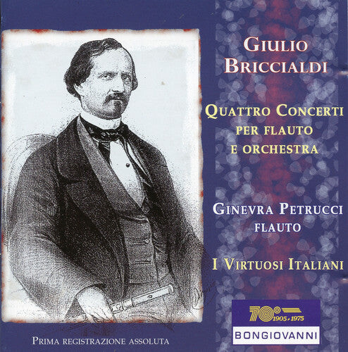 CD диск Briccialdi / Petrucci / I Virtuosi Italiani: Quattro Concerti Per Flauto E Orchestra
CD диск Briccialdi / Petrucci / I Virtuosi Italiani: Quattro Concerti Per Flauto E Orchestra
