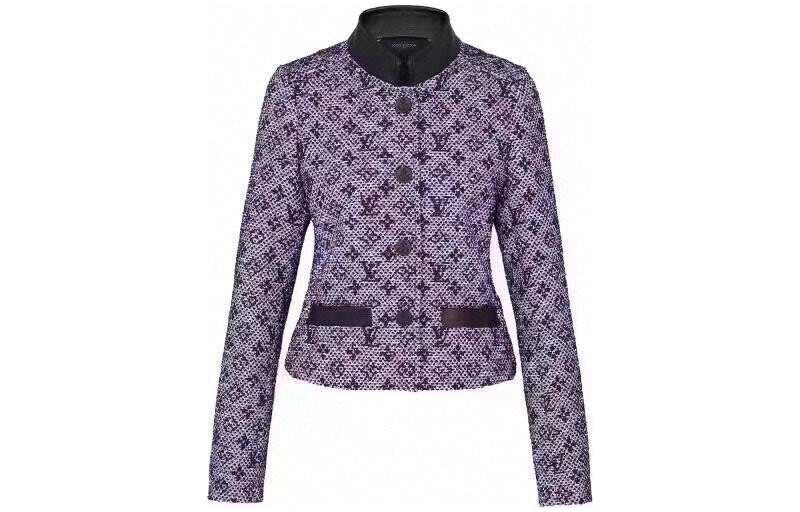 Куртка женская Louis Vuitton, фиолетовый 
Куртка женская Louis Vuitton, фиолетовый