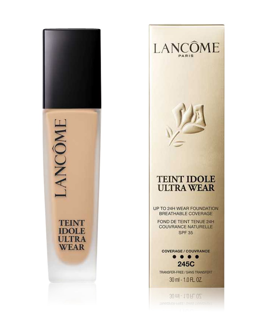 Жидкая основа LANCÔME Teint Idole Ultra Wear 24H Wear & Comfort, Nr. 245C (Früher 01), 30 ml
Жидкая основа LANCÔME Teint Idole Ultra Wear 24H Wear & Comfort, Nr. 245C (Früher 01), 30 ml