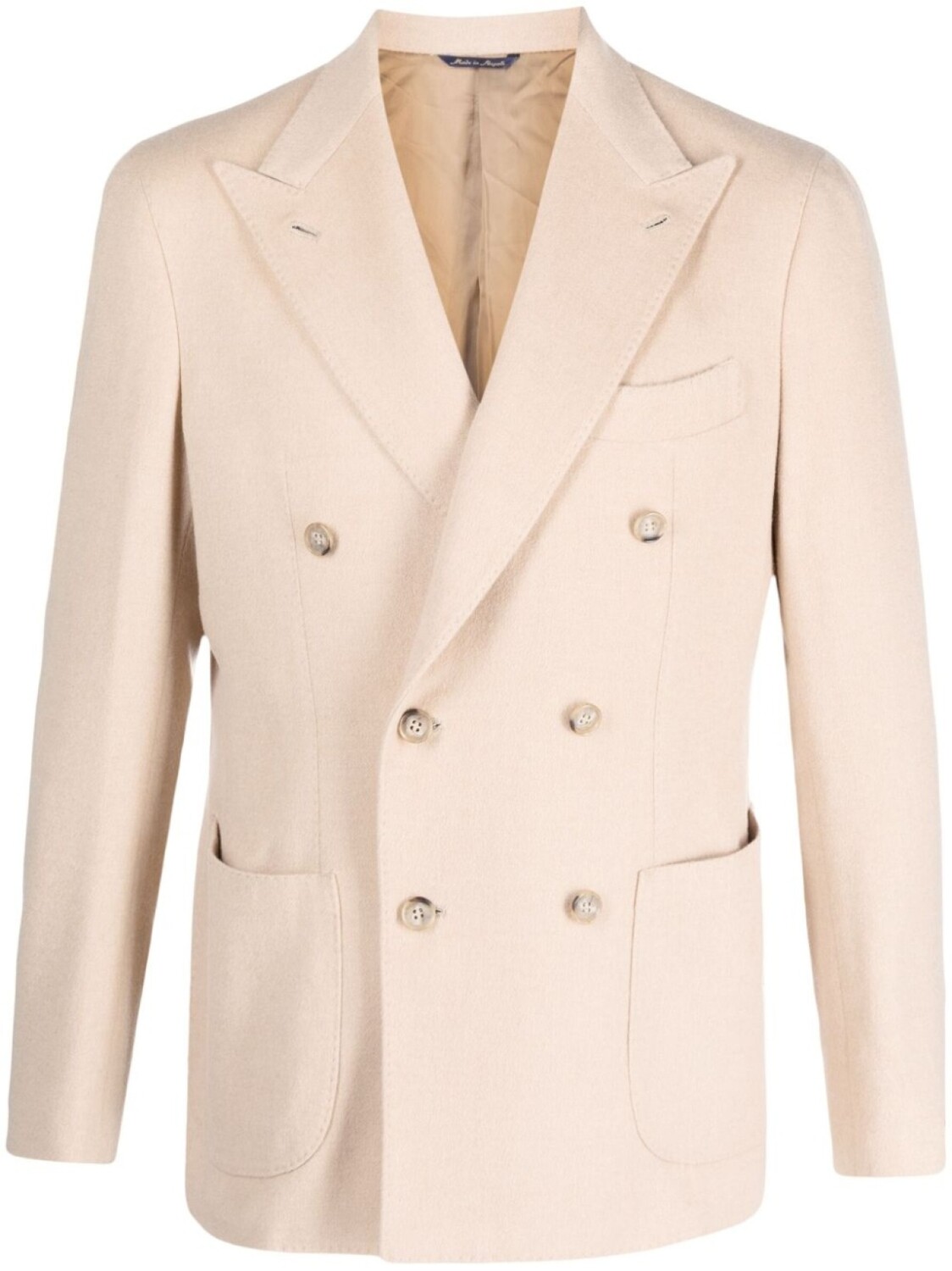 Двубортный пиджак GABO NAPOLI, нейтральный цвет
Двубортный пиджак GABO NAPOLI, нейтральный цвет