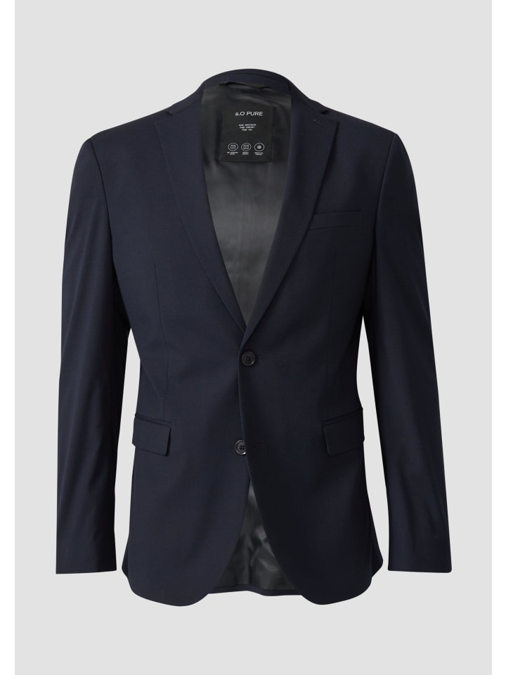 Демисезонная куртка s.Oliver BLACK LABEL, синий 
Демисезонная куртка s.Oliver BLACK LABEL, синий