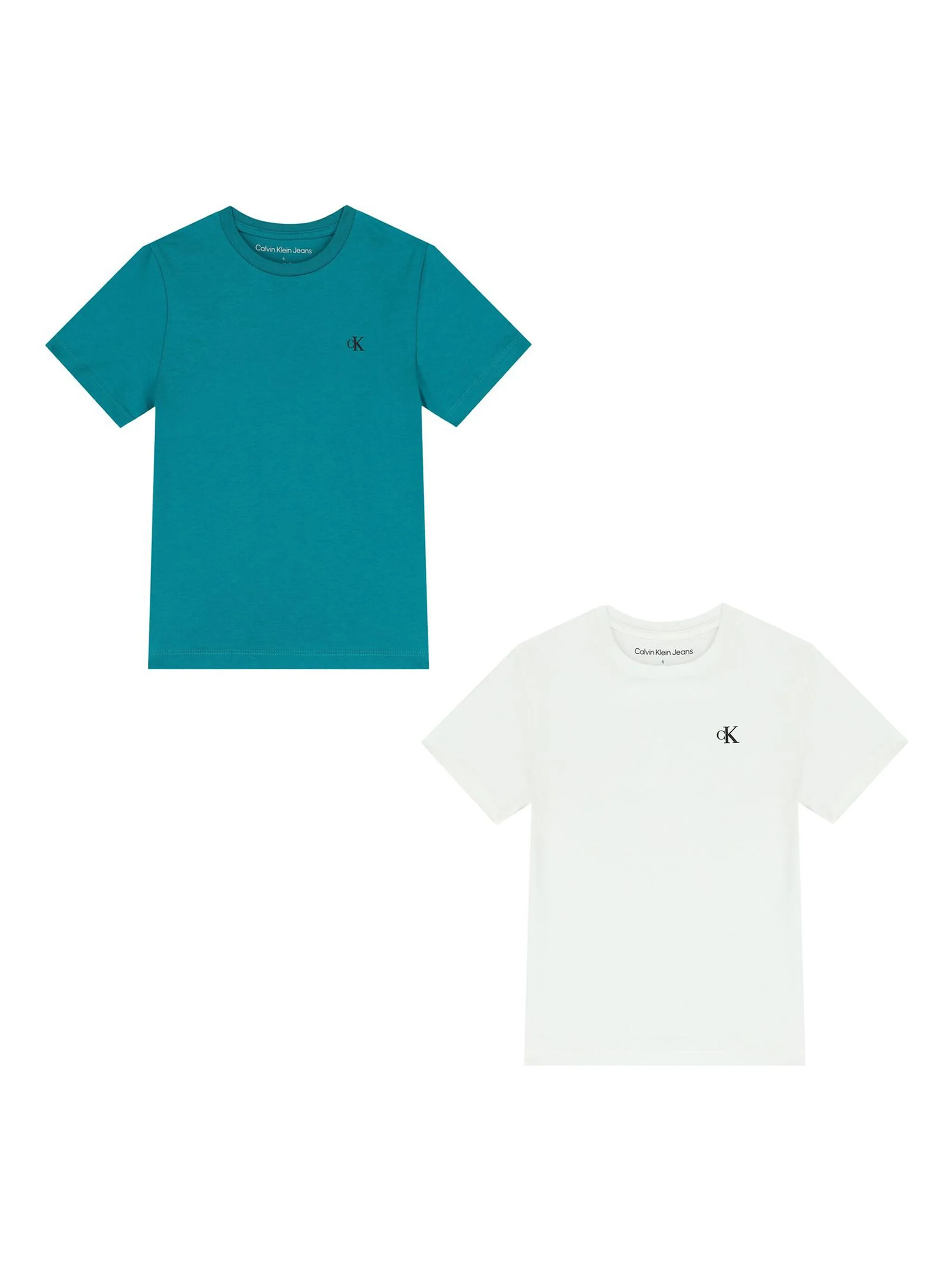 Комплект из двух футболок с монограммой Calvin Klein Kids, белый
Комплект из двух футболок с монограммой Calvin Klein Kids, белый