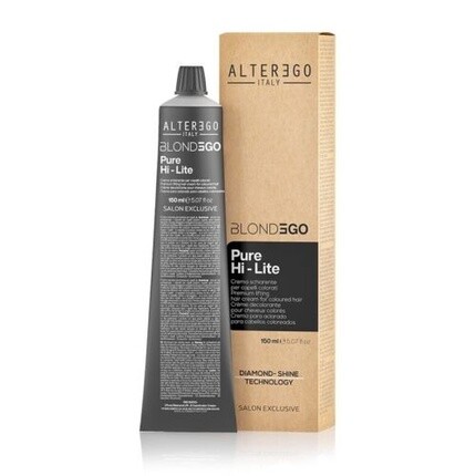 Alterego Blondego Pure Hi-Lite Средство для снятия и осветления цвета волос 150 мл, Alter Ego
Alterego Blondego Pure Hi-Lite Средство для снятия и осветления цвета волос 150 мл, Alter Ego