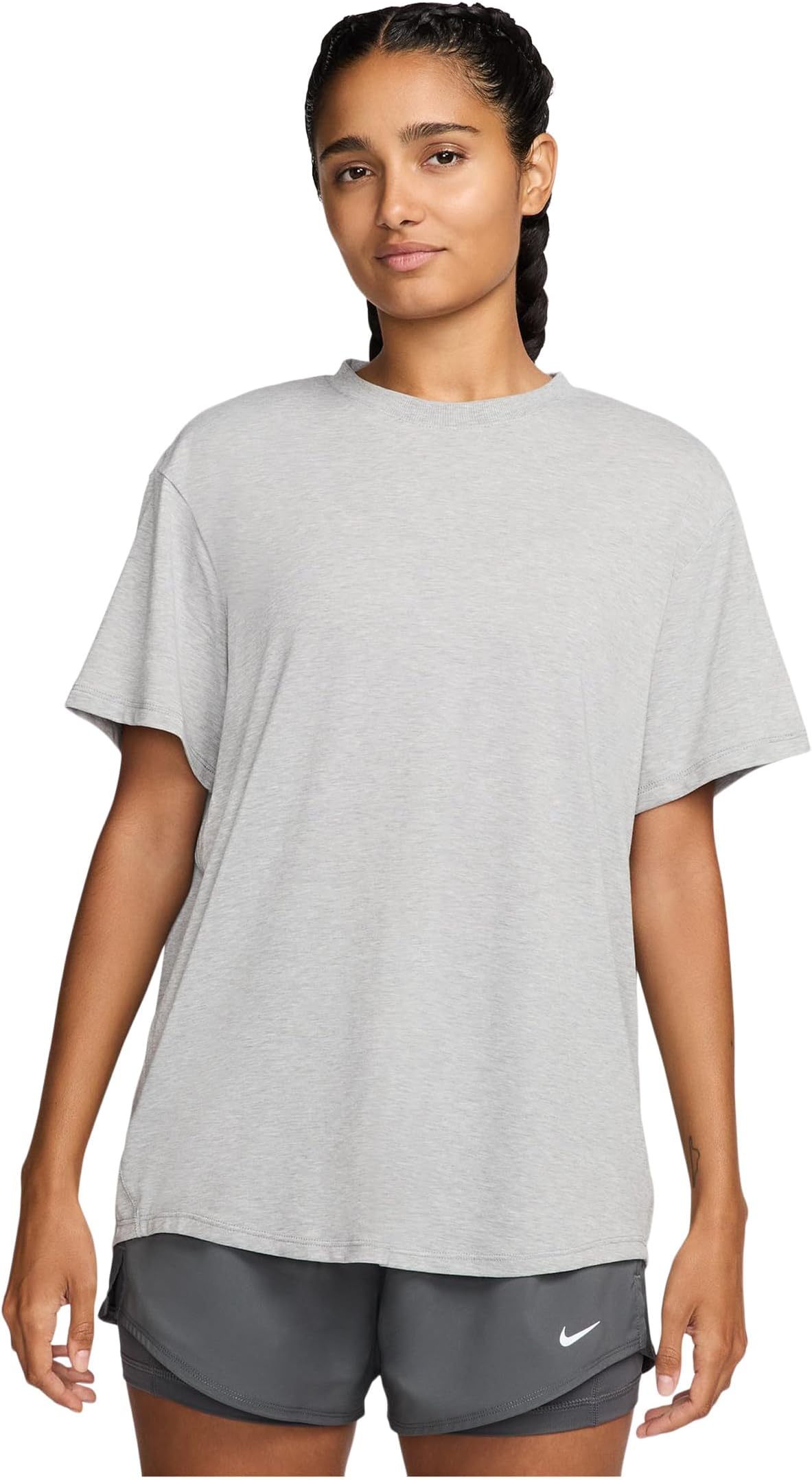 Топ Nike One Relaxed Dri-fit Short-sleeve Top, цвет Smoke Grey/Heather
Топ Nike One Relaxed Dri-fit Short-sleeve Top, цвет Smoke Grey/Heather