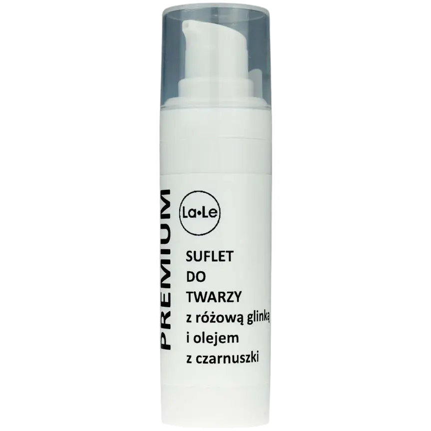 La-Le Premium суфле для лица с зеленой глиной и черным тмином, 30 мл
La-Le Premium суфле для лица с зеленой глиной и черным тмином, 30 мл