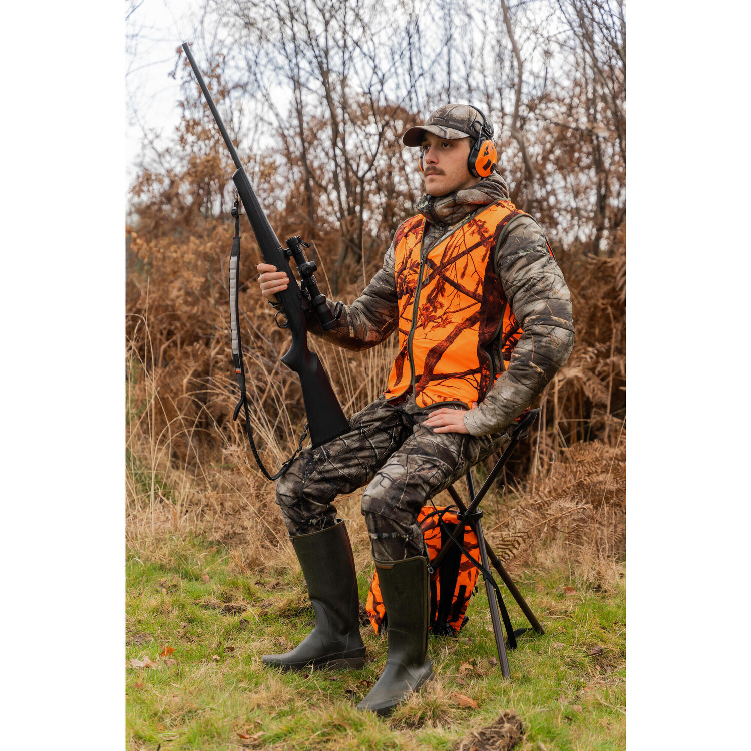 Охотничья куртка TREEMETIC 900 компакт SOLOGNAC, камуфляж
Охотничья куртка TREEMETIC 900 компакт SOLOGNAC, камуфляж