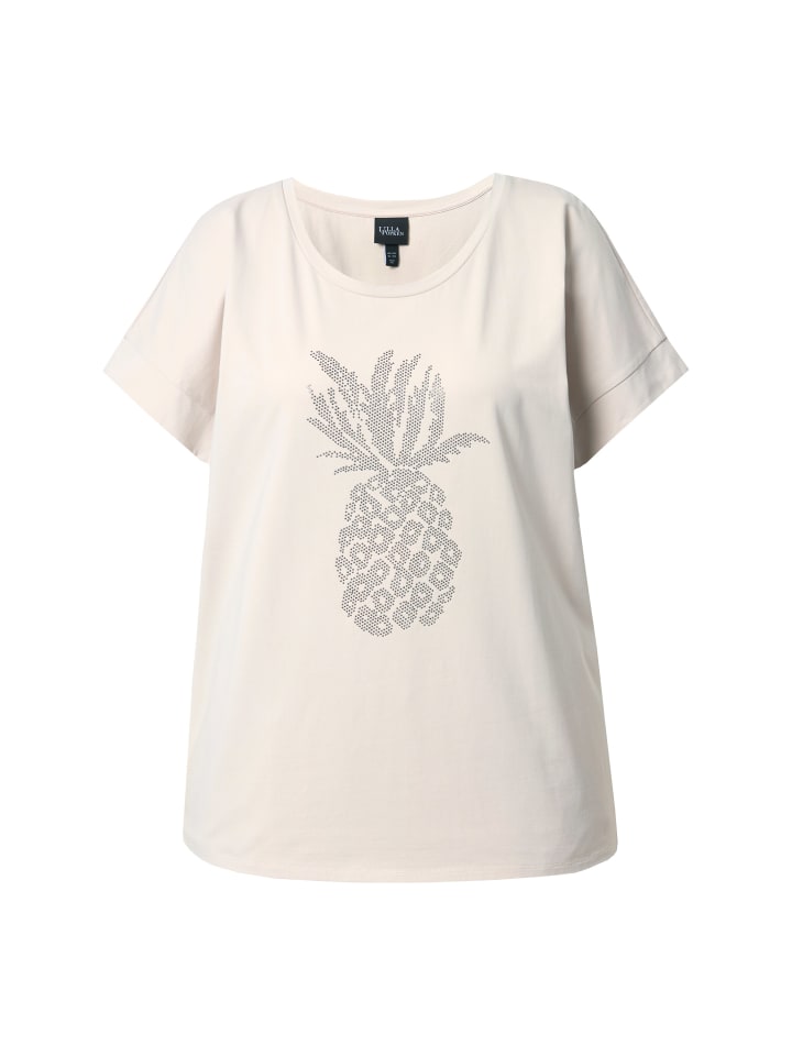 Рубашка серо-бежевого цвета Ulla Popken
Рубашка серо-бежевого цвета Ulla Popken