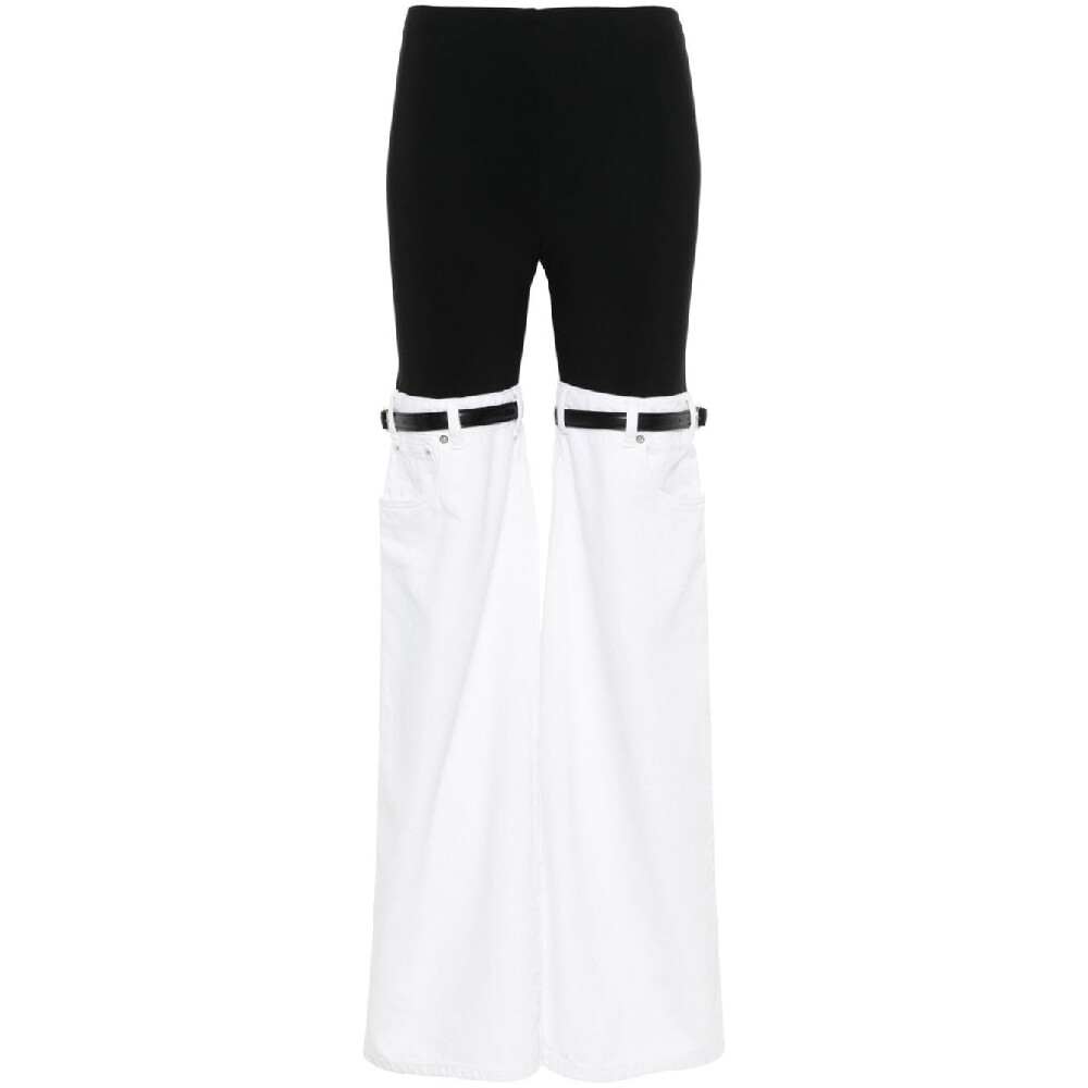 Брюки Coperni Hybrid Denim, черный/белый
Брюки Coperni Hybrid Denim, черный/белый