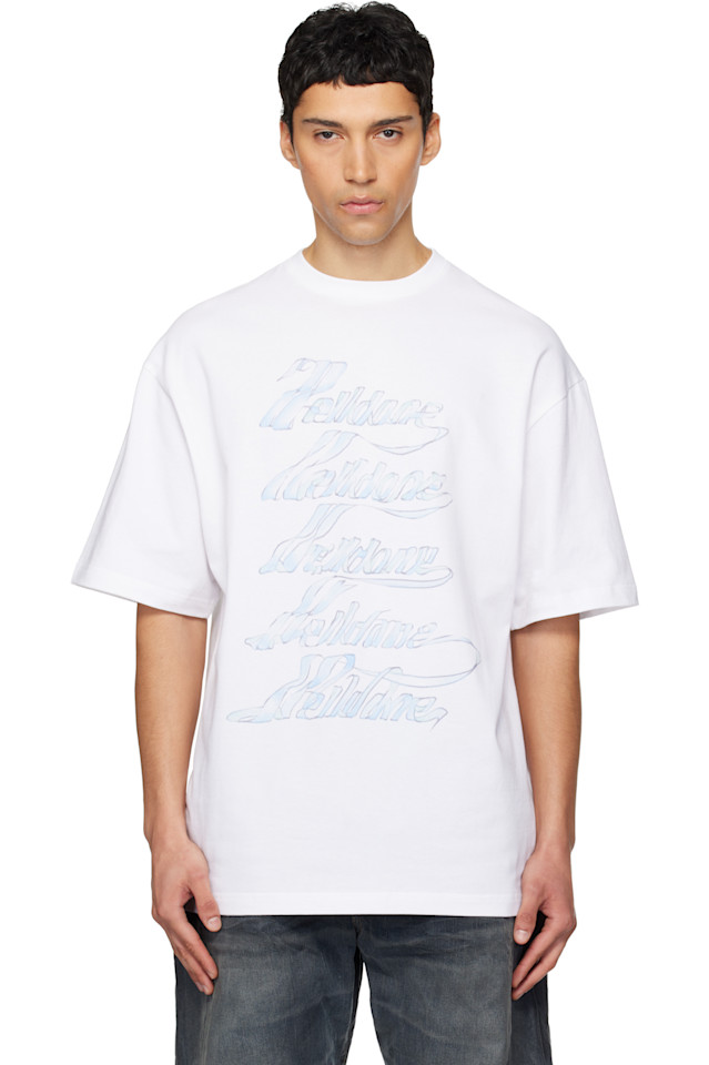 Футболка с несколькими логотипами 'We11Done', белый
Футболка с несколькими логотипами 'We11Done', белый