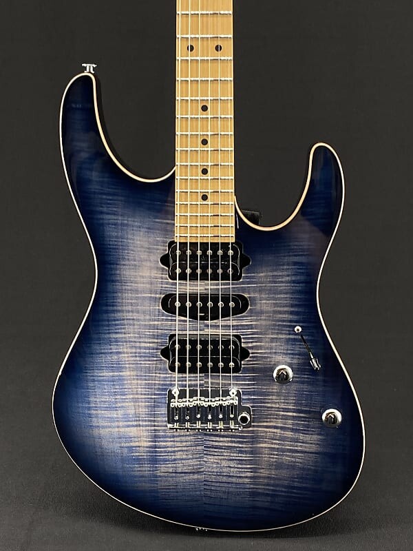 Электрогитара Suhr Modern Plus in Faded Transparent Whale Blue Burst with Roasted Maple Fingerboard 
Электрогитара Suhr Modern Plus in Faded Transparent Whale Blue Burst with Roasted Maple Fingerboard