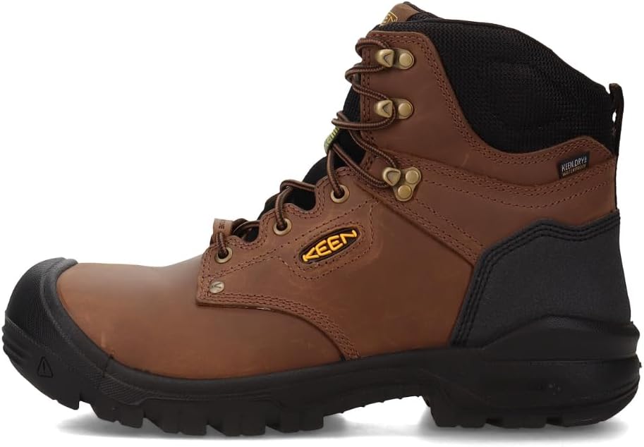 Мужские рабочие ботинки KEEN Utility Independence 6 с кожей, водонепроницаемые с композитным носком, черный
Мужские рабочие ботинки KEEN Utility Independence 6 с кожей, водонепроницаемые с композитным носком, черный