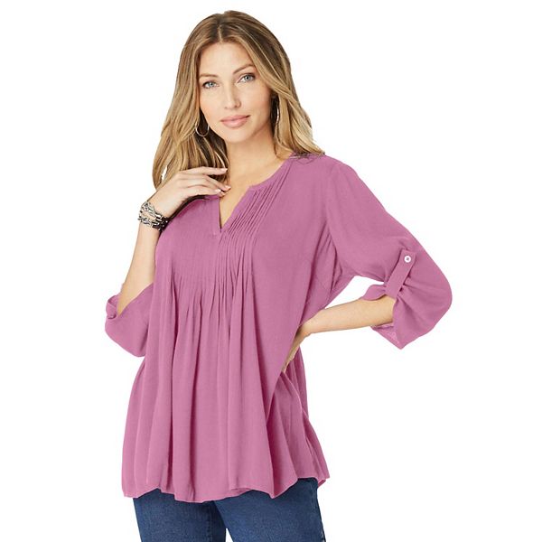 Женская футболка Tara plus size с эффектом мятой ткани Roaman'S, Pink Blossom, Розовый, Женская футболка Tara plus size с эффектом мятой ткани Roaman'S, Pink Blossom
Женская футболка Tara plus size с эффектом мятой ткани Roaman'S, Pink Blossom, Розовый, Женская футболка Tara plus size с эффектом мятой ткани Roaman'S, Pink Blossom
