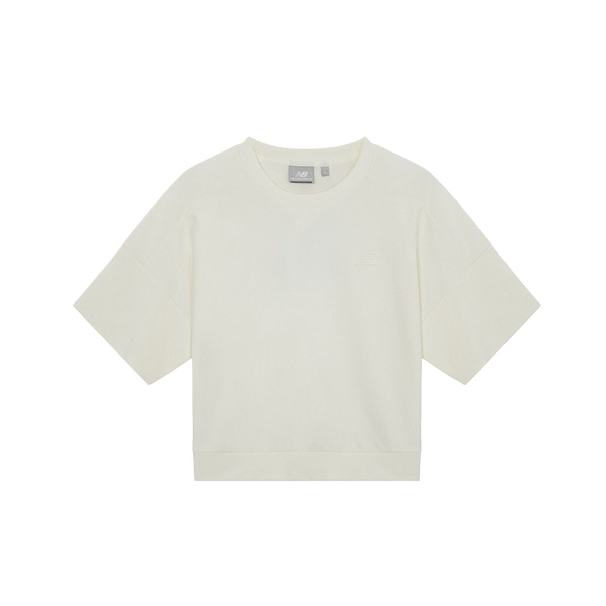 Футболка женская цвета слоновой кости New Balance
Футболка женская цвета слоновой кости New Balance