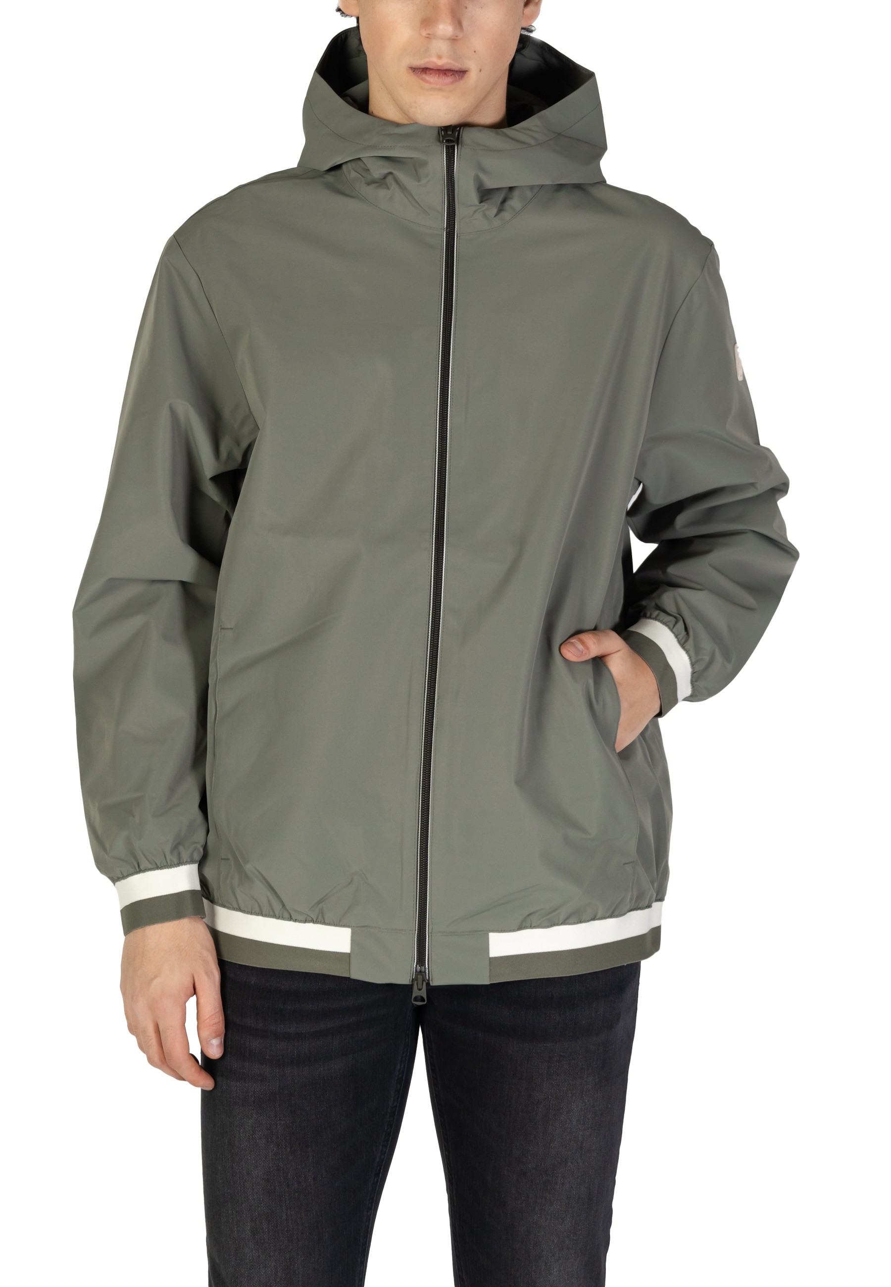 Ветровка Replay с капюшоном, зеленый
Ветровка Replay с капюшоном, зеленый