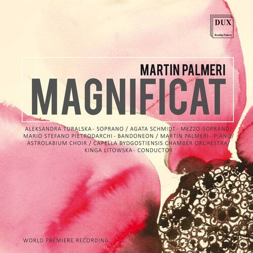 CD диск Palmeri / Turalska / Pietrodarchi / Litowska: Magnificat
CD диск Palmeri / Turalska / Pietrodarchi / Litowska: Magnificat