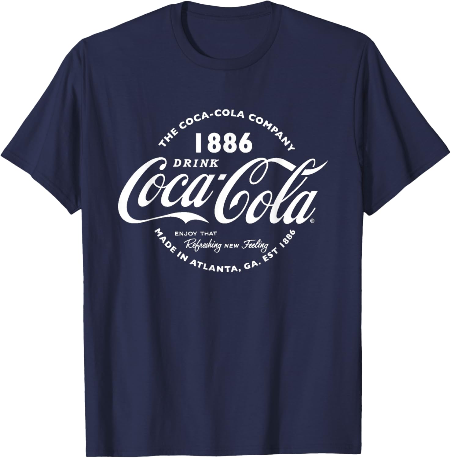 Футболка с ретро-логотипом Coca-Cola, белая, синяя
Футболка с ретро-логотипом Coca-Cola, белая, синяя
