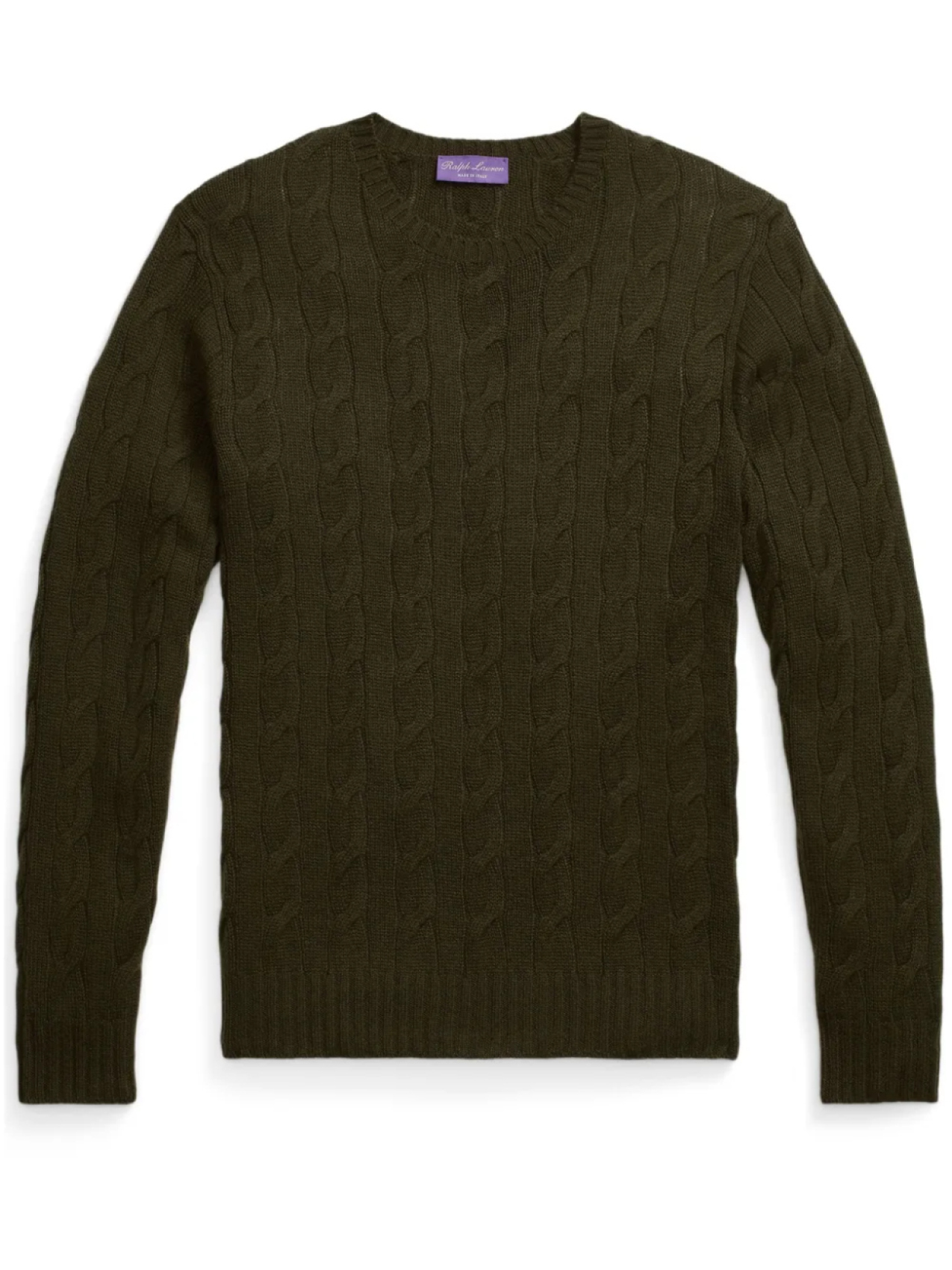 Кашемировый джемпер Ralph Lauren Purple Label с косичной вязкой, зеленый
Кашемировый джемпер Ralph Lauren Purple Label с косичной вязкой, зеленый