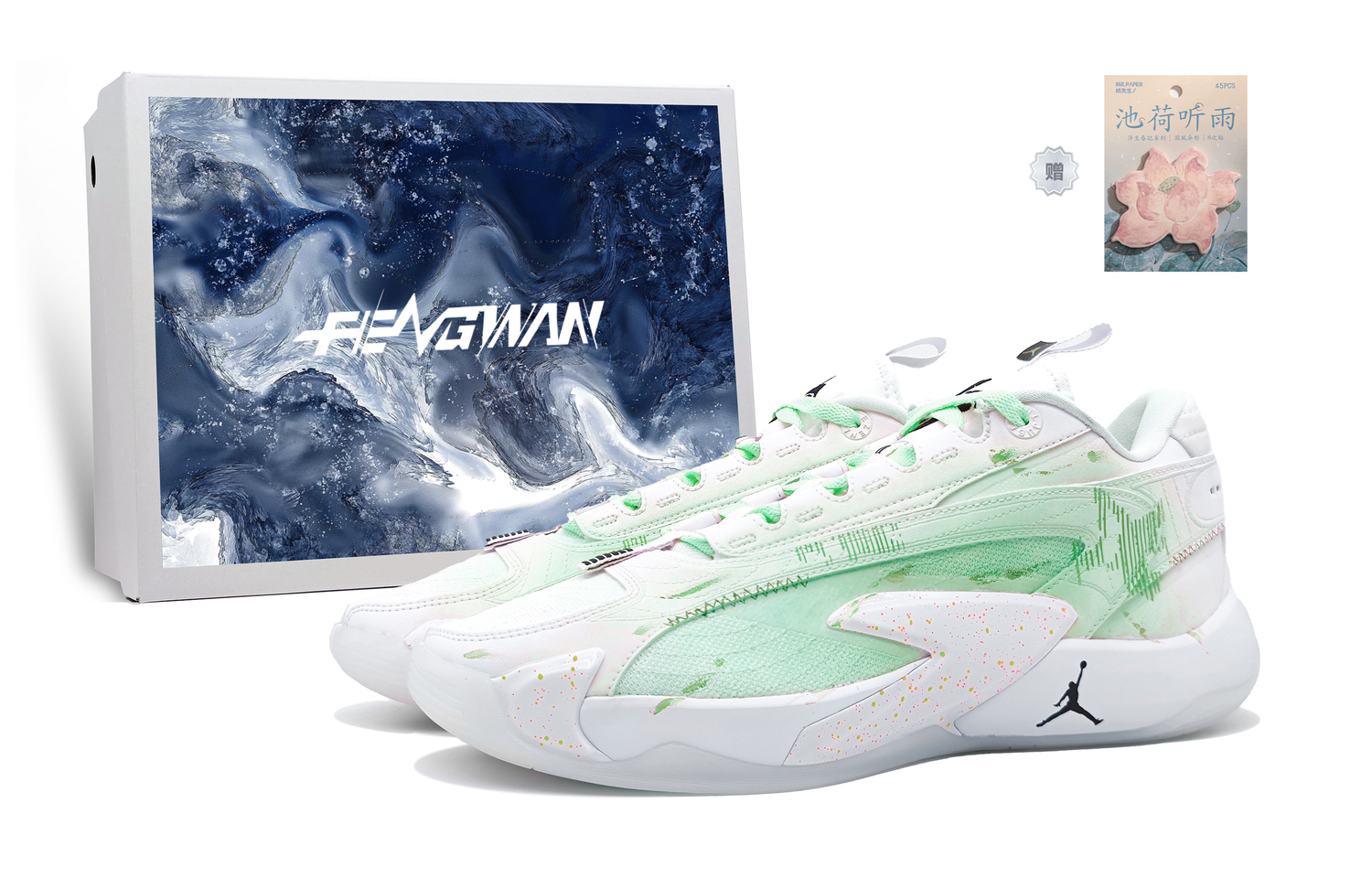 Luka 2 Баскетбольные кроссовки мужские низкие White/Green Jordan
Luka 2 Баскетбольные кроссовки мужские низкие White/Green Jordan