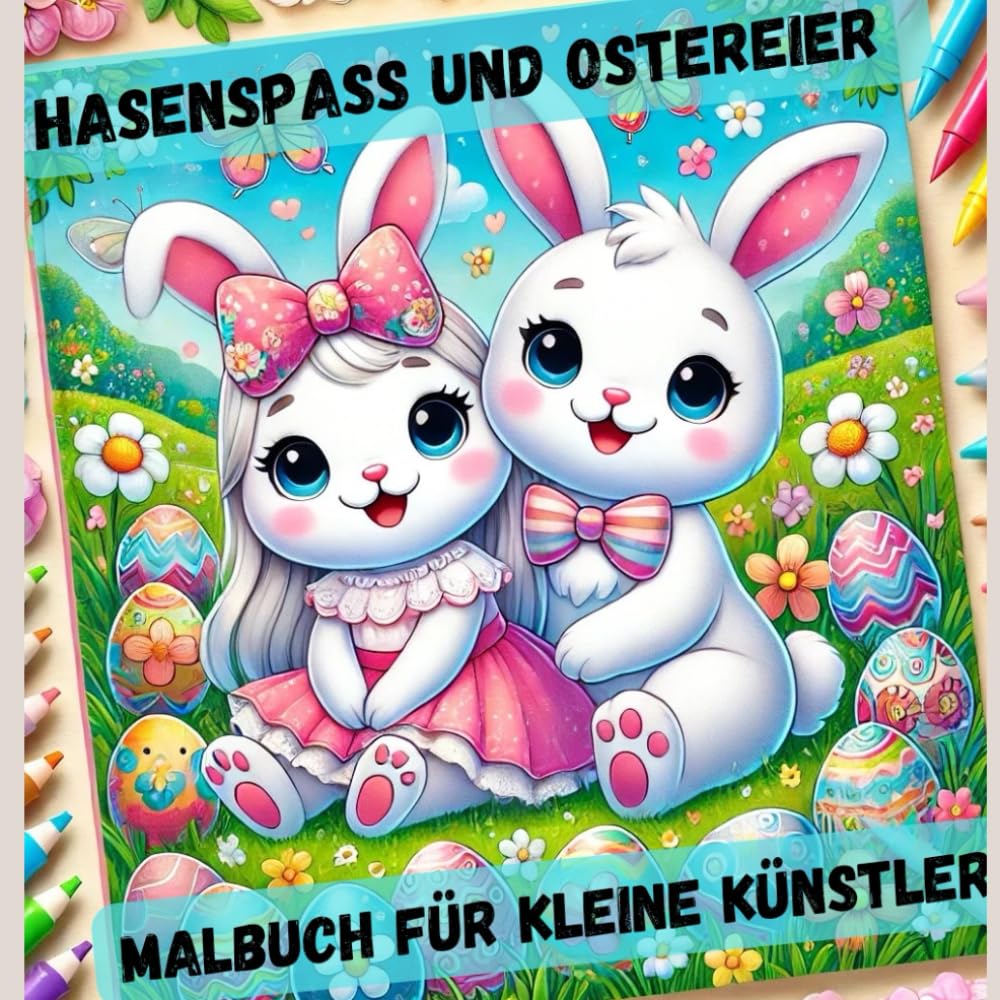 Hasenspass und Ostereier - Malbuch für kleine Künstler: Malen, Lachen, Ostern feiern. Kreativer Spass für kleine Künstler (German Edition) (Independently published)
Hasenspass und Ostereier - Malbuch für kleine Künstler: Malen, Lachen, Ostern feiern. Kreativer Spass für kleine Künstler (German Edition) (Independently published)