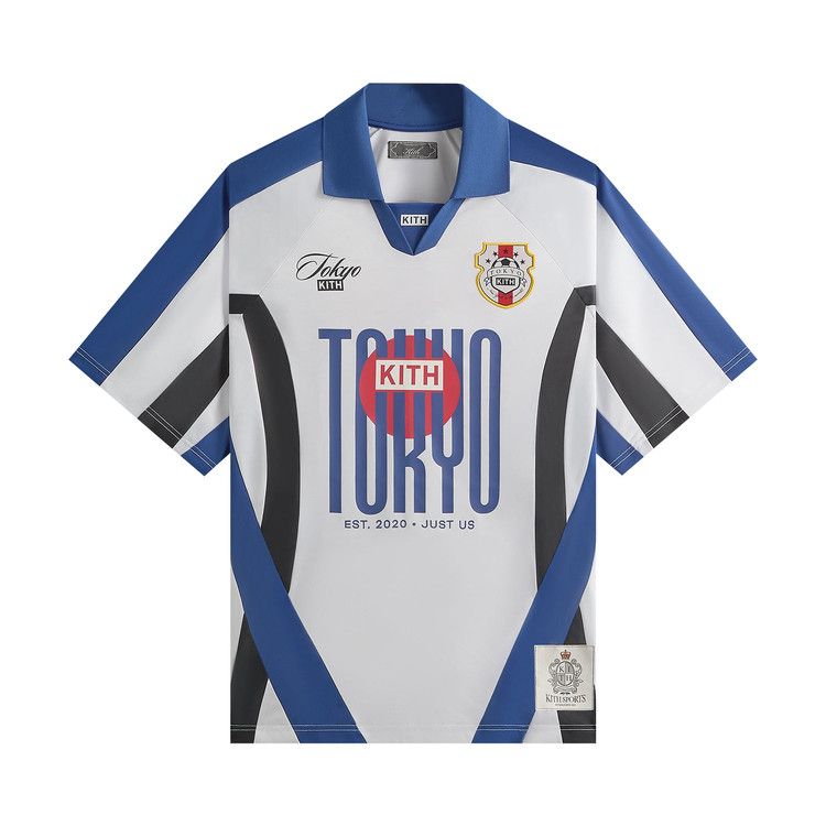 Топ Kith Tokyo 5 Year Anniversary Jason Ii Soccer Top, White
Топ Kith Tokyo 5 Year Anniversary Jason Ii Soccer Top, White