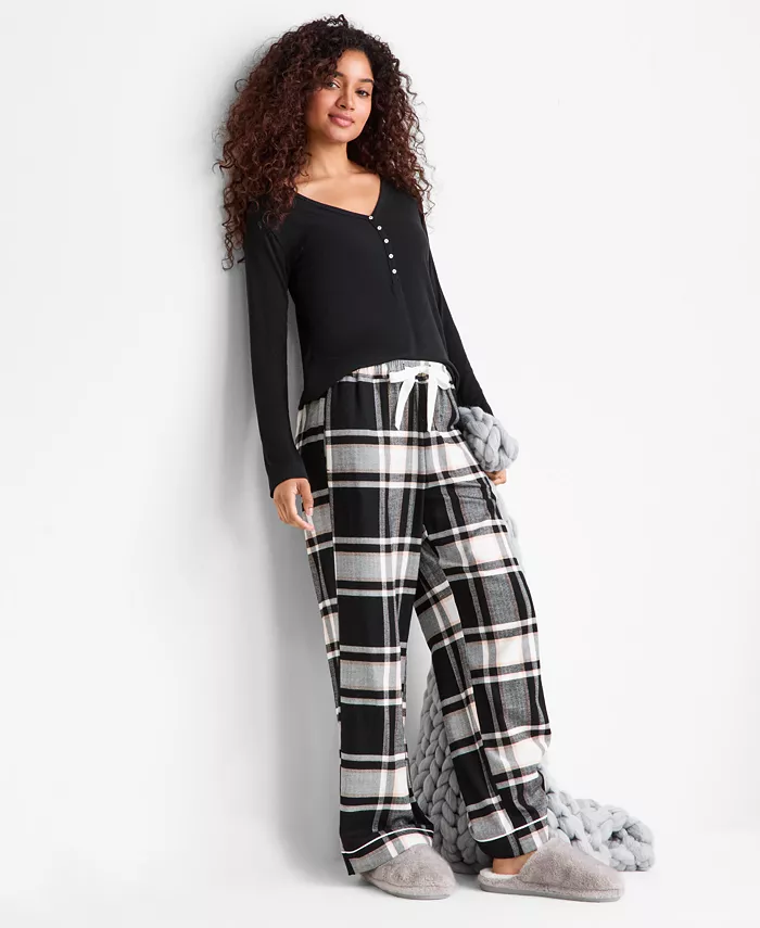 Женские фланелевые пижамные штаны, XS-3X State of Day, черный
Женские фланелевые пижамные штаны, XS-3X State of Day, черный