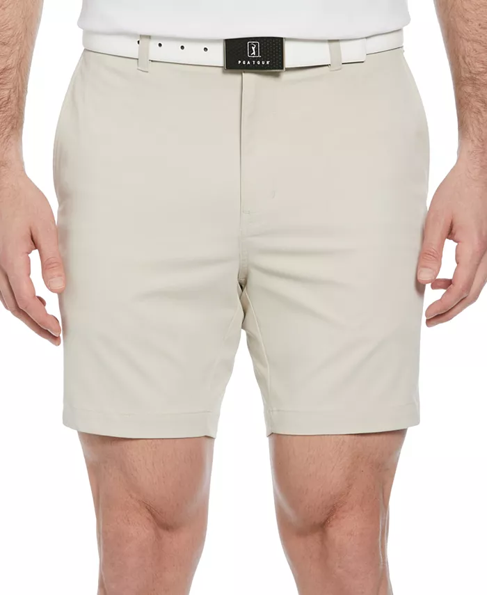 Мужские шорты для гольфа 7" с активным поясом PGA TOUR, белый
Мужские шорты для гольфа 7" с активным поясом PGA TOUR, белый