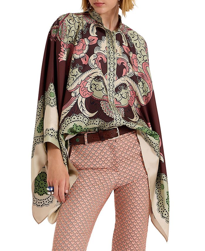 Фуляровая рубашка La DoubleJ, мультиколор
Фуляровая рубашка La DoubleJ, мультиколор