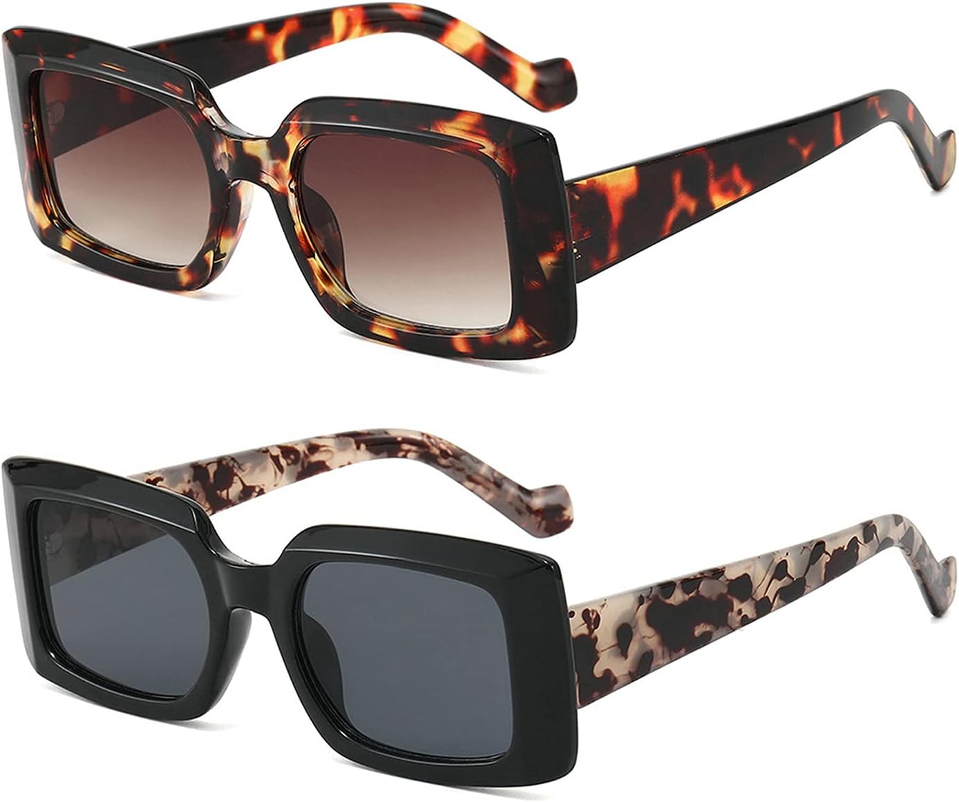 Женские солнцезащитные очки прямоугольной формы, модные, 2021 год, желейного цвета, с леопардовым принтом; мужские винтажные солнцезащитные очки маленького квадратного размера COTIA, Black&leopard
Женские солнцезащитные очки прямоугольной формы, модные, 2021 год, желейного цвета, с леопардовым принтом; мужские винтажные солнцезащитные очки маленького квадратного размера COTIA, Black&leopard