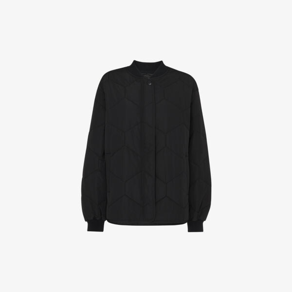 Пальто Ida из переработанного полиэстера с ромбовидной стежкой Whistles, черный
Пальто Ida из переработанного полиэстера с ромбовидной стежкой Whistles, черный