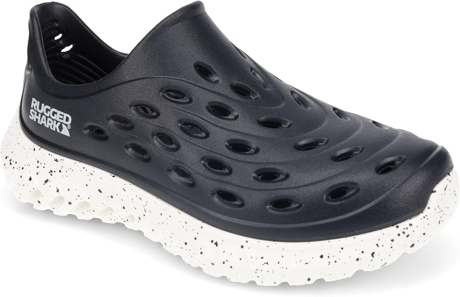 Детские водные слипоны Rugged Shark Rift для мальчиков и девочек - быстросохнущая EVA, дренаж AQUAFLO, вентиляция, легкая текстурированная стелька, легко надевать и снимать, идеально для пляжа, бассейна и прогулок на свежем воздухе, черный
Детские водные слипоны Rugged Shark Rift для мальчиков и девочек - быстросохнущая EVA, дренаж AQUAFLO, вентиляция, легкая текстурированная стелька, легко надевать и снимать, идеально для пляжа, бассейна и прогулок на свежем воздухе, черный