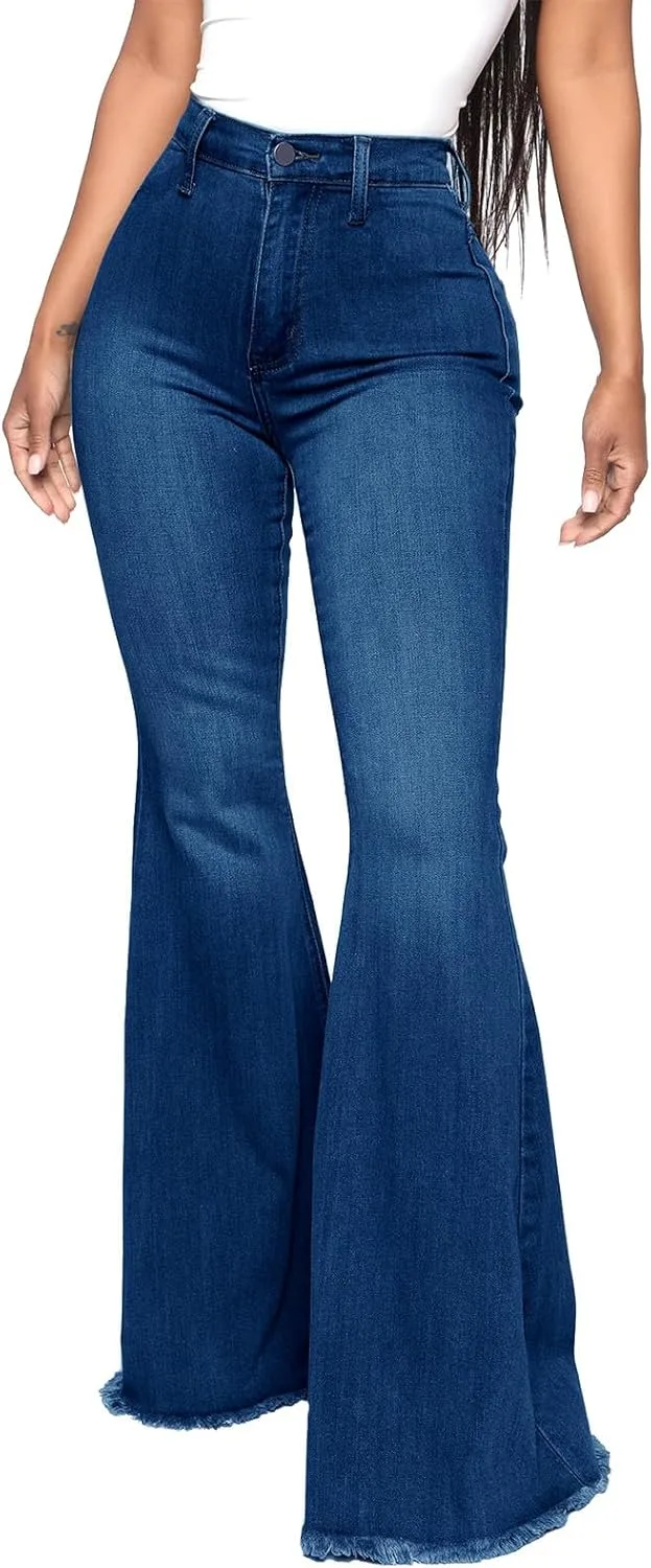 Джинсы Flare для женщин с высокой посадкой и эффектом коррекции фигуры
Джинсы Flare для женщин с высокой посадкой и эффектом коррекции фигуры