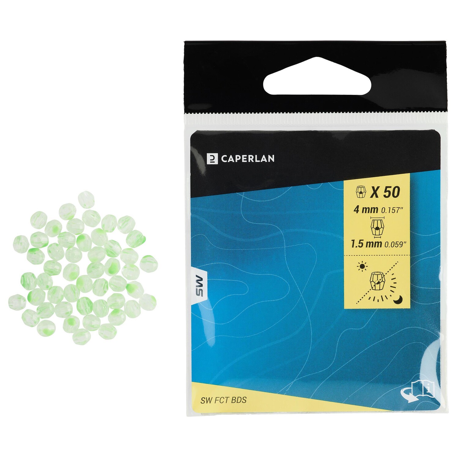 Граненые бусины для серфовой рыбалки CAPERLAN
Граненые бусины для серфовой рыбалки CAPERLAN