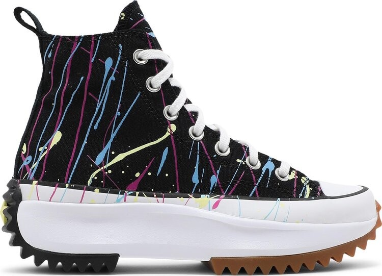 Кроссовки Converse Wmns Run Star Hike High Splatter Paint - Black, черный
Кроссовки Converse Wmns Run Star Hike High Splatter Paint - Black, черный