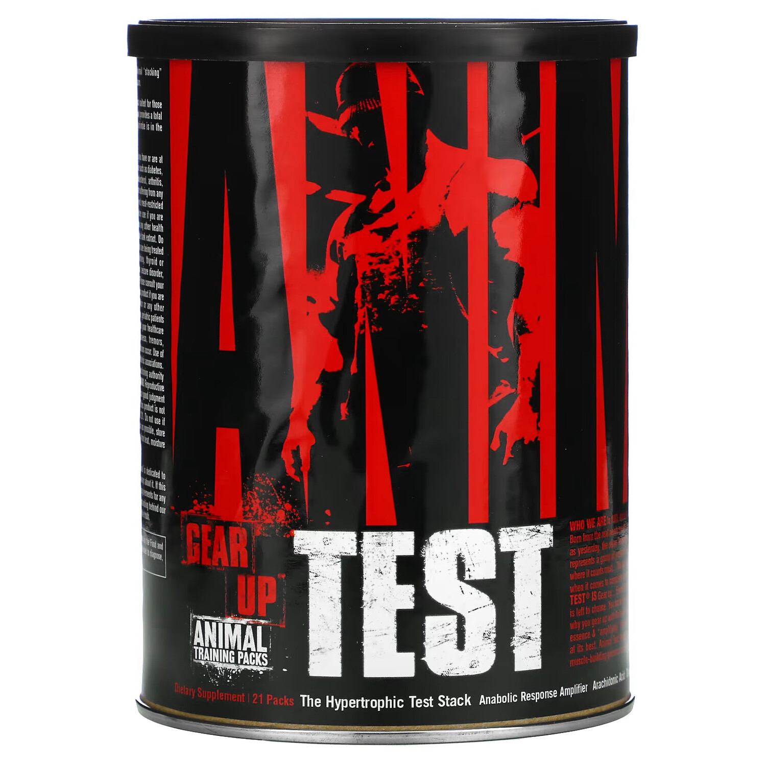 Universal Nutrition, Animal Test, усилитель обменной реакции, 21 пакетик
Universal Nutrition, Animal Test, усилитель обменной реакции, 21 пакетик